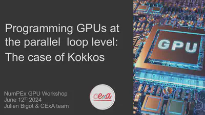 2024-06-12 NumPEx GPU Workshop